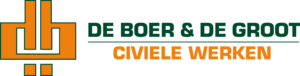 Logo De Boer & De Groot civiele werken
